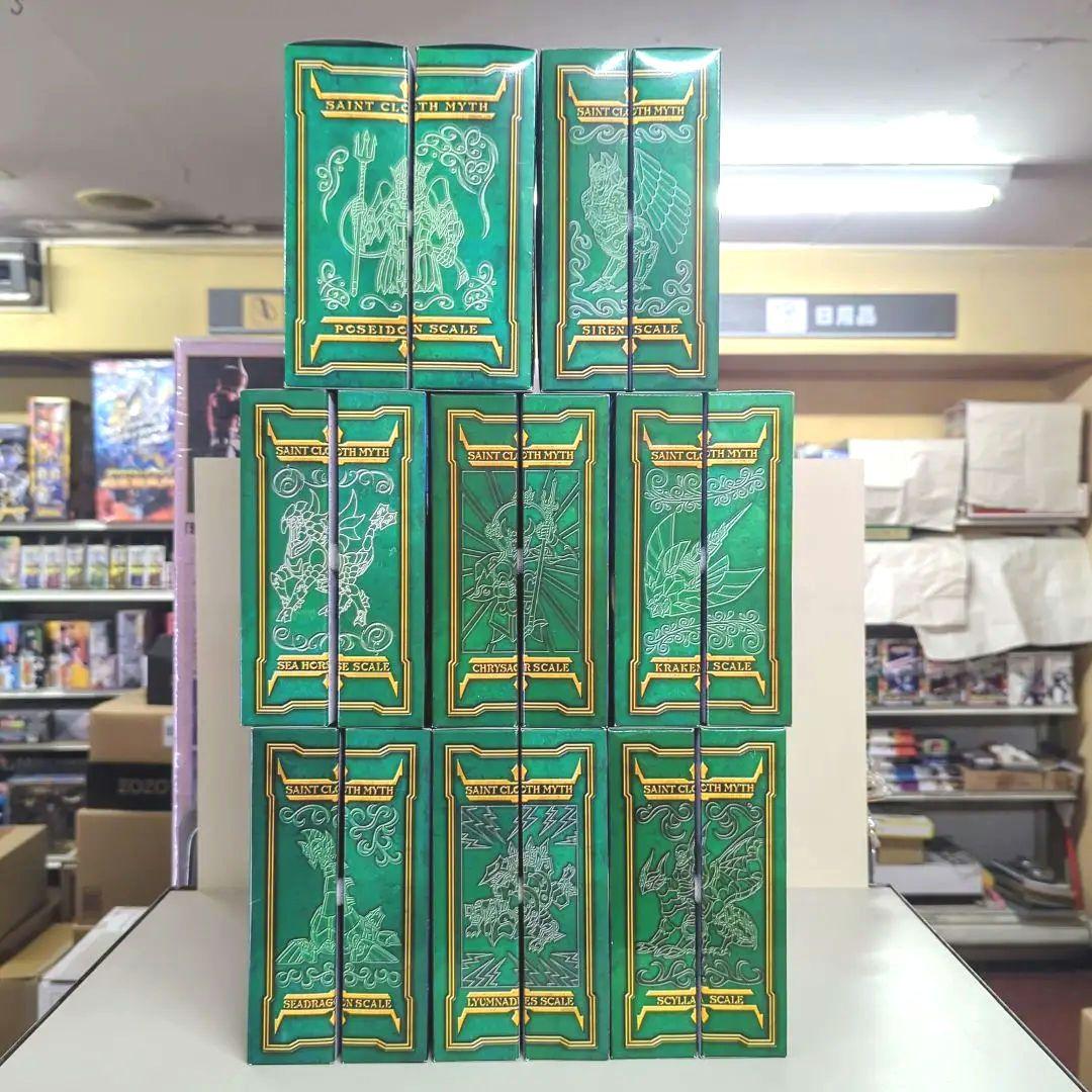 聖闘士星矢 聖闘士聖衣神話 海将軍 8体セット【新品未開封品】鱗衣 海