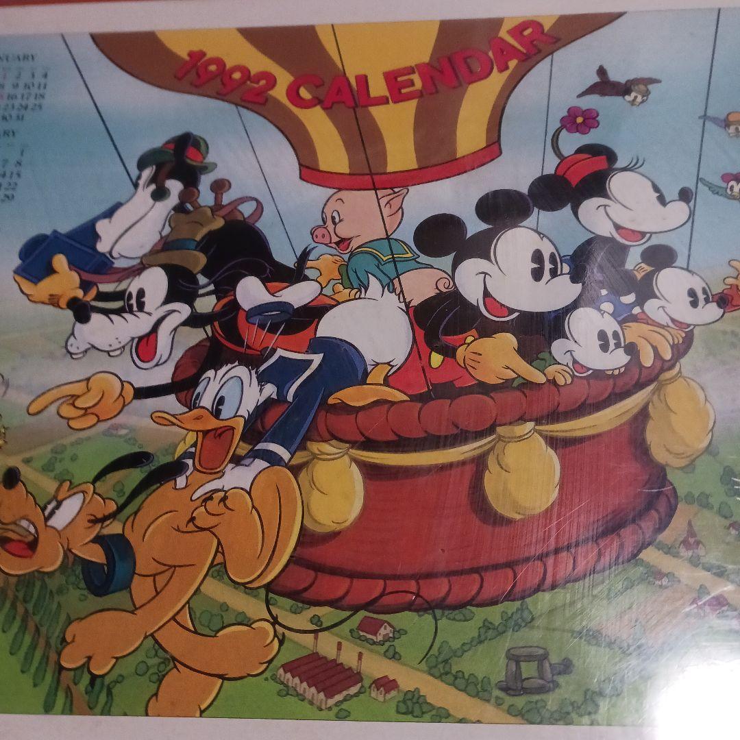 1992年カレンダー ジグソーパズル 1000ピース ディズニー - メルカリ