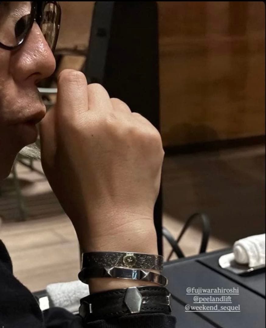 新品未使用 HERMES ミニクルー ブレスレット クルー・ドゥ・H バングル