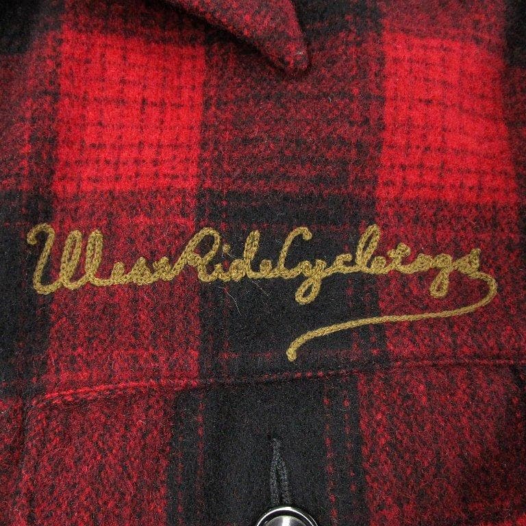 WEST RIDE ウエストライド ウール スポーツジャケット 42 チェック