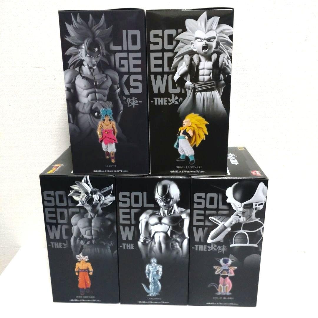 匿名配送】ドラゴンボール SOLID EDGE WORKS フィギュア 5種 - メルカリ