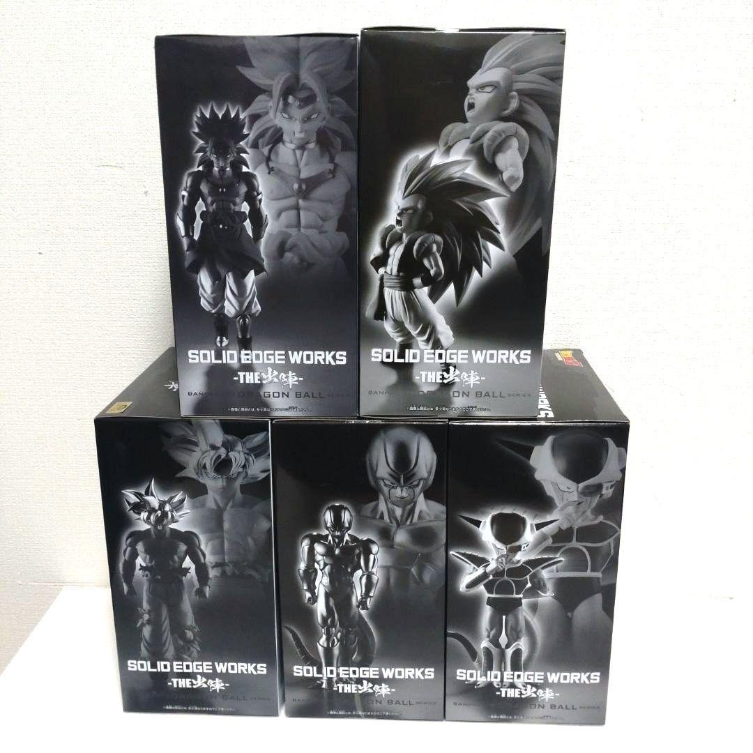 匿名配送】ドラゴンボール SOLID EDGE WORKS フィギュア 5種 - メルカリ
