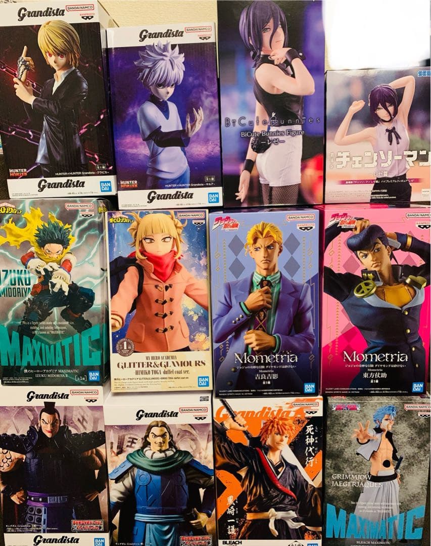 80 チェーソーマン　レゼ　ボム　フィギュア　ジョジョの奇妙な冒険　吉良　キルア