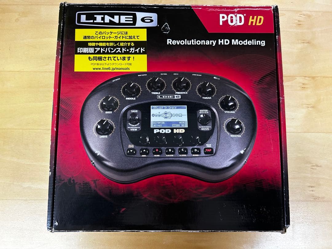LINE 6 POD HD ギターエフェクター