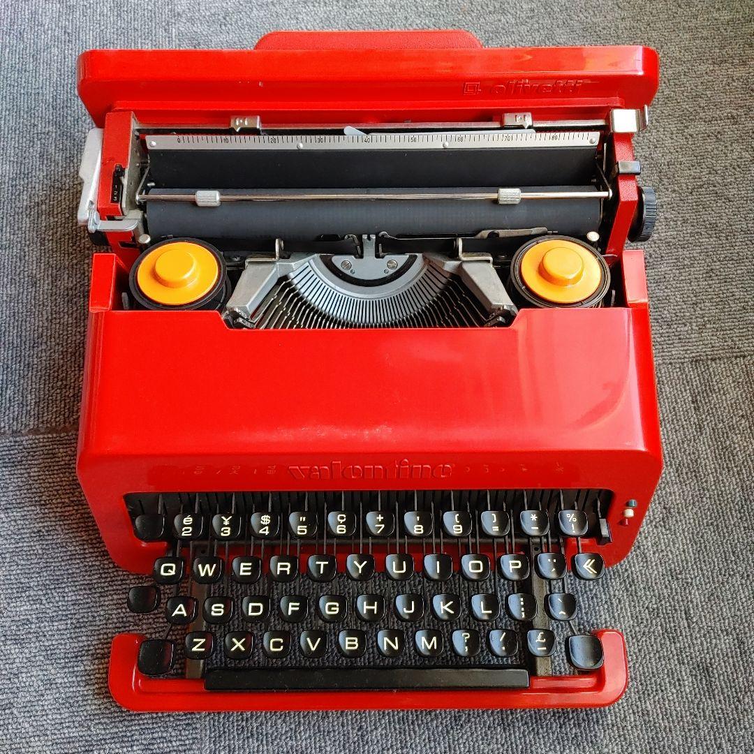 G*m様 希少品■オリベッティ タイプライター◆olivetti valenti