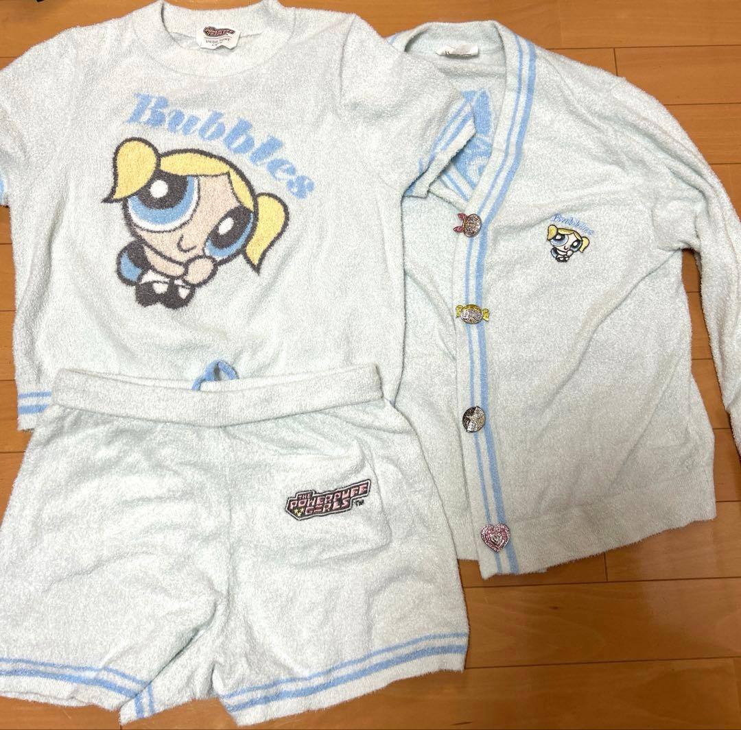 SNIDEL  パワーパフガールズ　バブルス　パジャマ