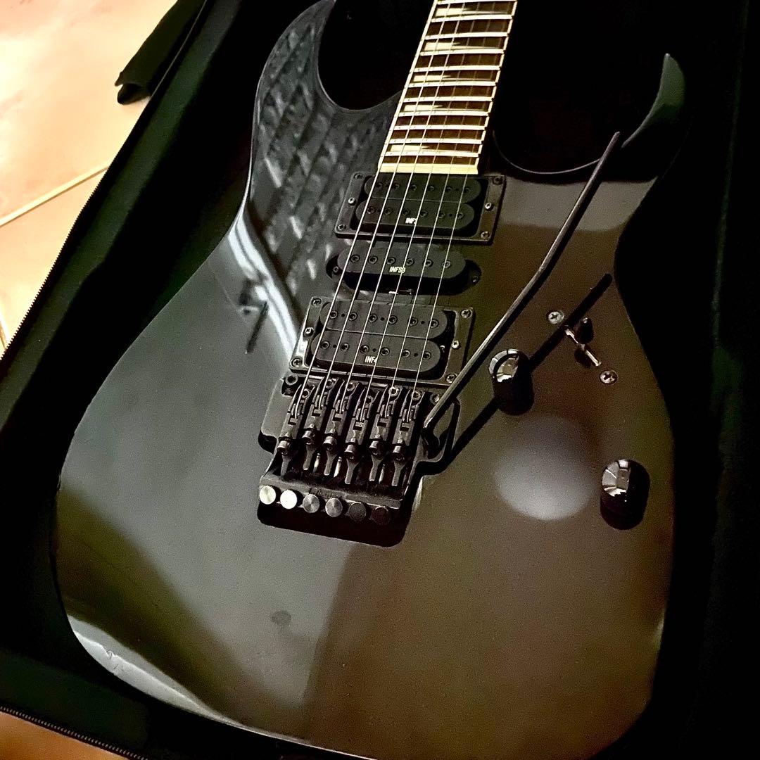 Ibanez アイバニーズ RG370DX ブラック 使用頻度少 送料無料❗️ Ibanez RG370DX BLK 税込販売価格 ￥36,800- 中古品 初心者にオススメ