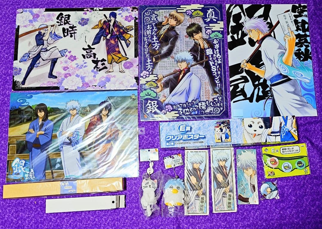 銀魂1番くじ缶バッジセット【バラ売り✖️】※今週だけ値下げ価格！