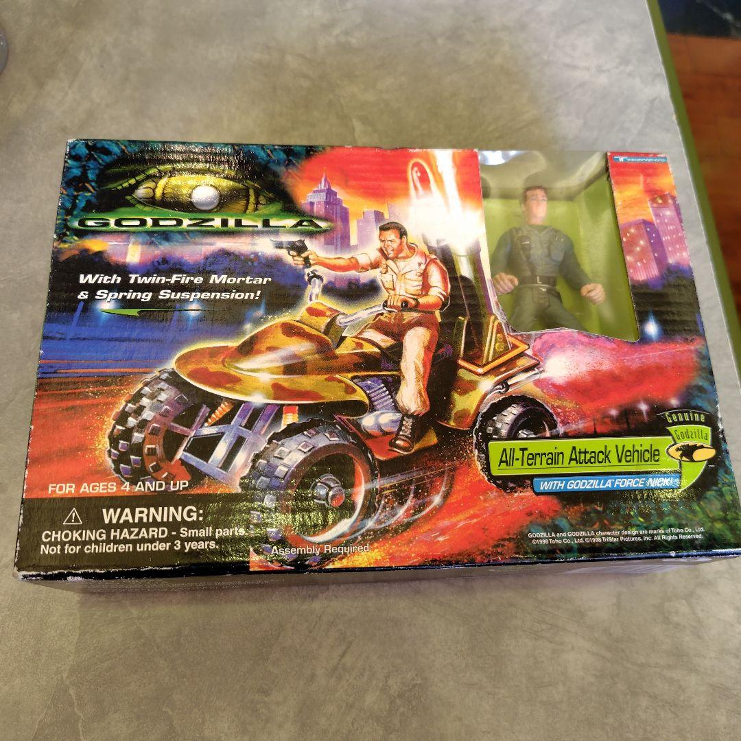 ゴジラ オールテレインアタックビークル 1998年製　未開封