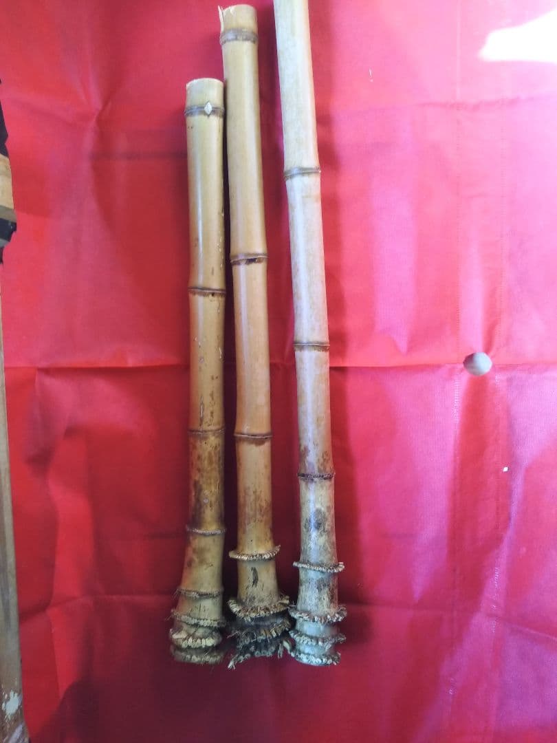 竹材　３本