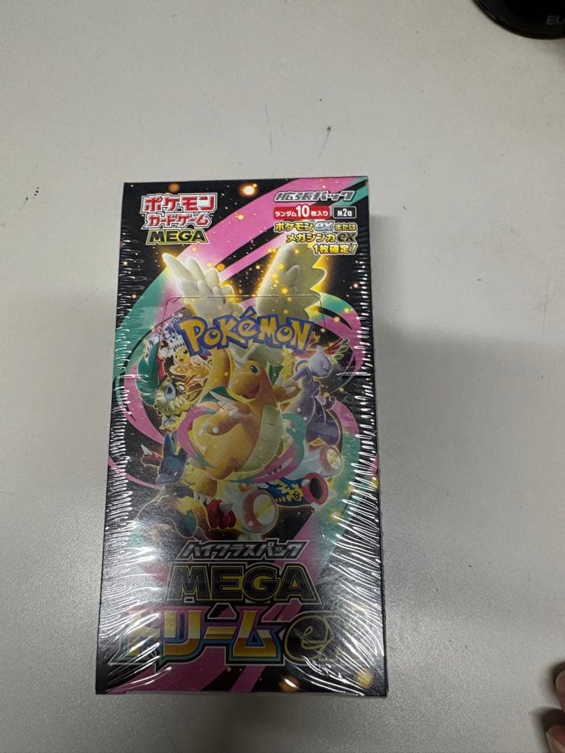 ポケモンカード MEGAドリームex　ボックスシュリンク付き