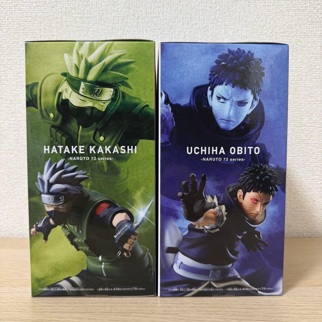 NARUTO ナルト はたけカカシ うちはオビト 2個セット - メルカリ