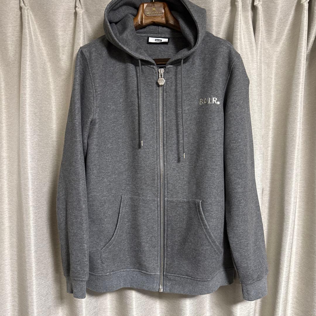 BALR.　ボーラー スウェット ジップパ－カー　XL　定価４万　美品