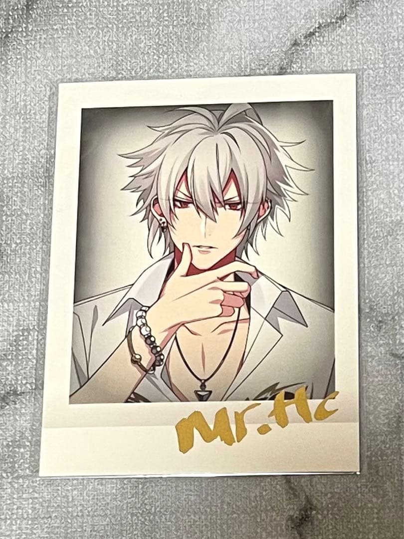 ヒプマイ 左馬刻 ぱしゃこれ 箔押し サイン - メルカリ