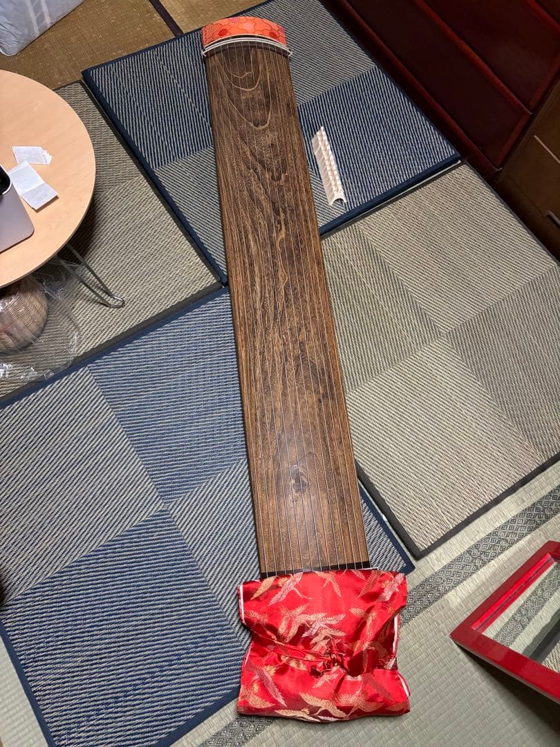 【引き取り限定】箏 十三絃 カバー付き