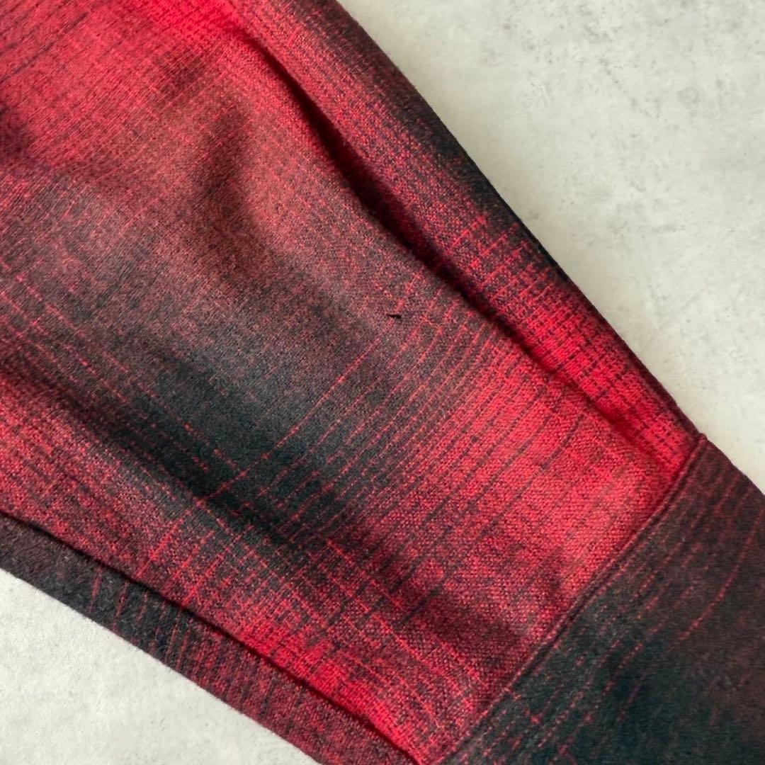 n*9様 PENDLETON ペンドルトン ボードシャツ オンブレ XXL レッ - メルカリ