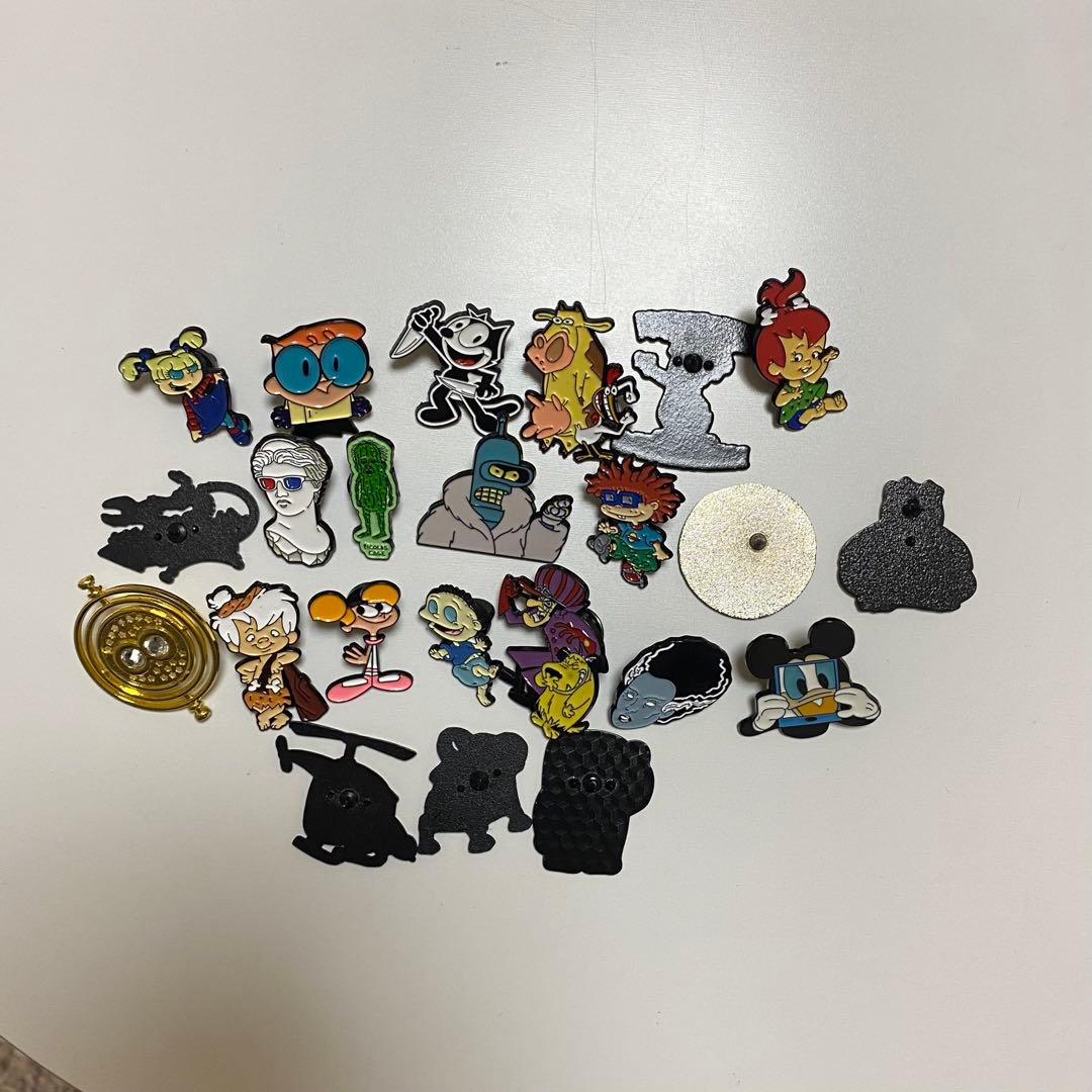 海外アニメ ピンバッジ まとめ売り キャラクター ピンズ ディズニー