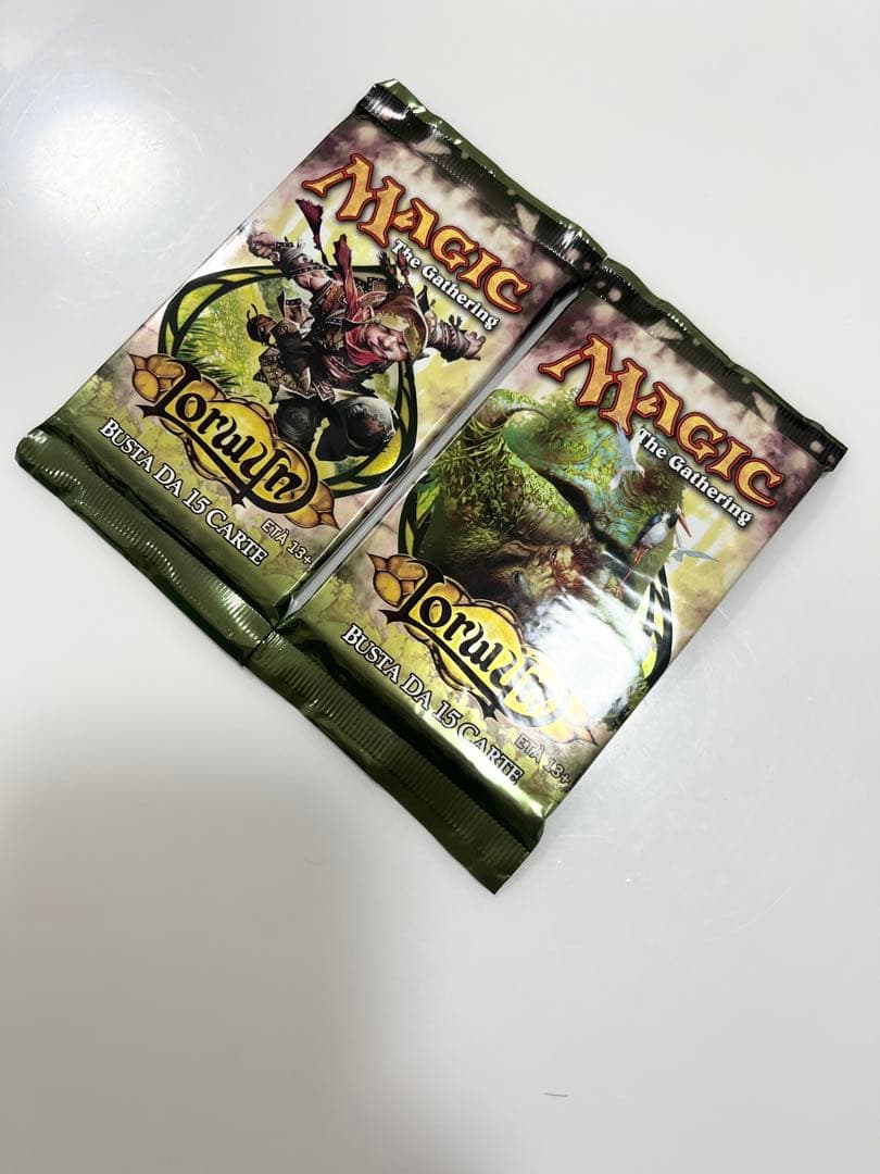 ローウィンLorwynマジックザギャザリング《MTG未開封パック》絶版廃盤2P
