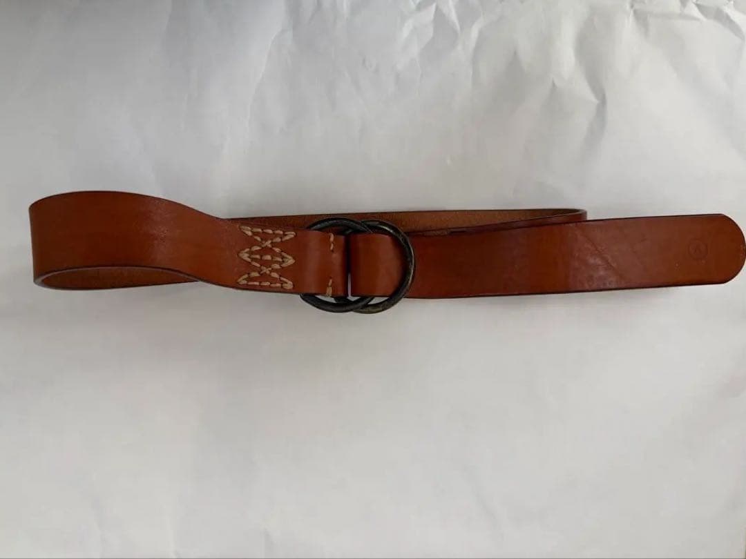 VISVIM ダブルリングベルト　ビズビム　レザー