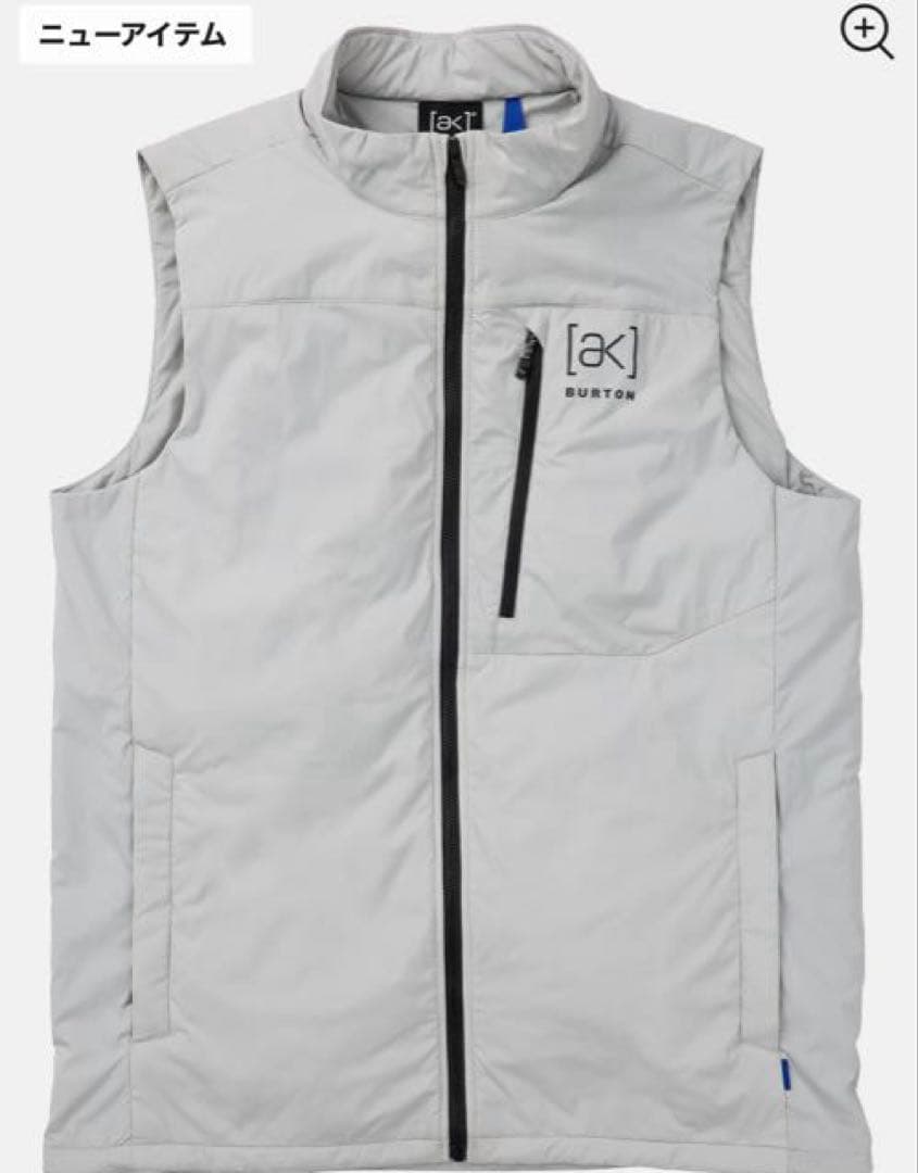 トップス FRAGMENT Burton ak Helium Vest Grey S 楽天市場】【楽天スーパーSALE P5倍】バートン ベスト メンズ 25-26