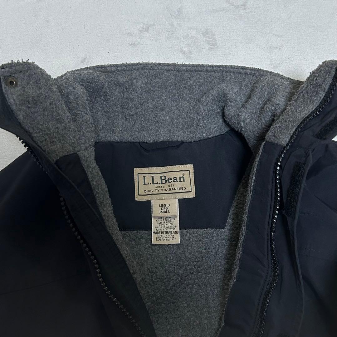 【90s 美品】L.L.BEAN ウォームアップジャケット　ゴアテックス　黒