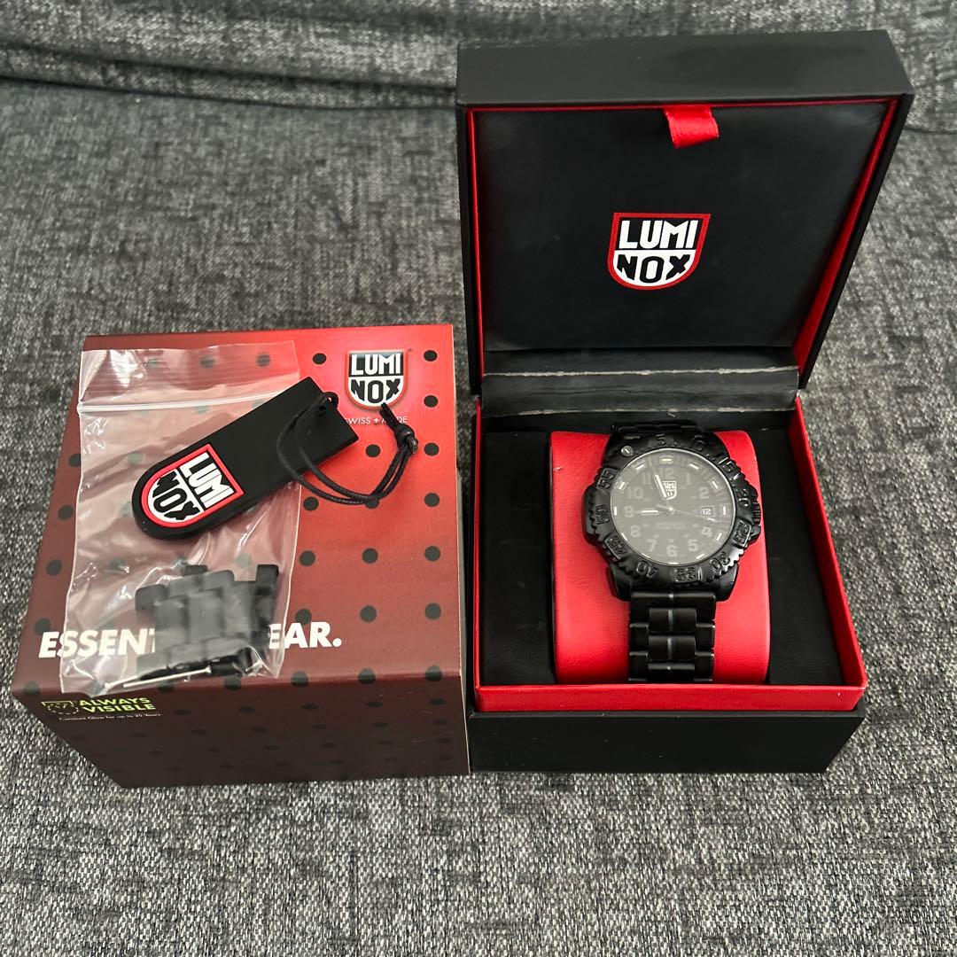 Luminox ブラック スポーツウォッチ LUMINOX（ルミノックス） 【専用ケース付属】LUMINOX 腕時計 メンズ XS