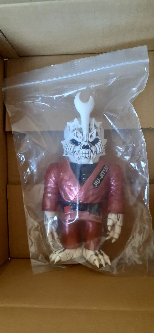 レッドシャーク アニマル柔術ファイター スカルビートル ソフビ mvh