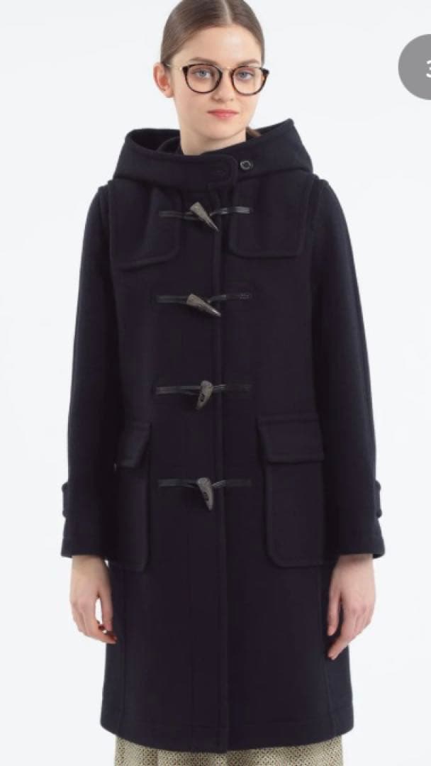 【まい】 マッキントッシュフィロソフィー　 ダッフルコート(ネイビー)