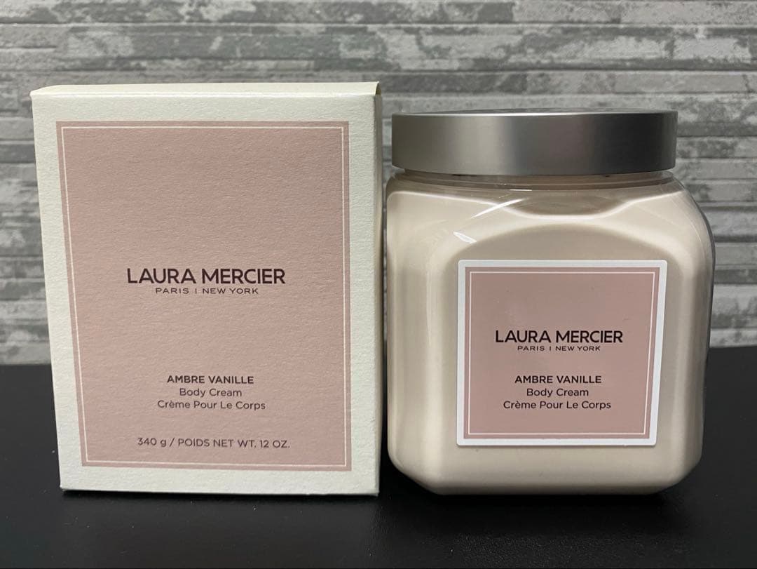 ローラメルシエ　ボディクリーム　アンバーバニラ