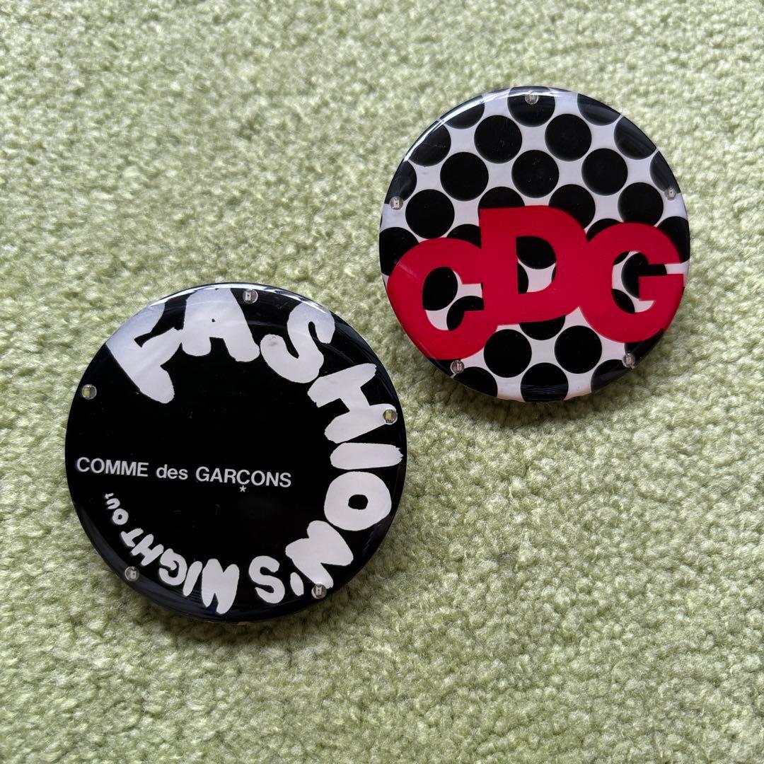 COMME des GARCONS ピンバッチ ギャルソン非売品 CDG - メルカリ