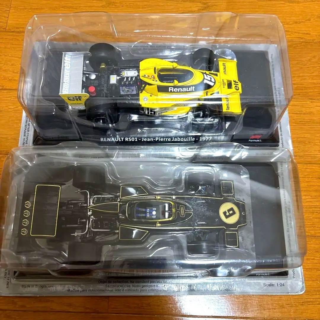 JPS仕様 ビッグスケールF1コレクション ロータス72D &ルノーRS01