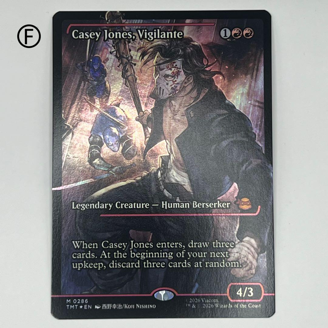 MTG ヴィジランテ、ケイシー・ジョーンズ/ショーケース foil 英語 TMT