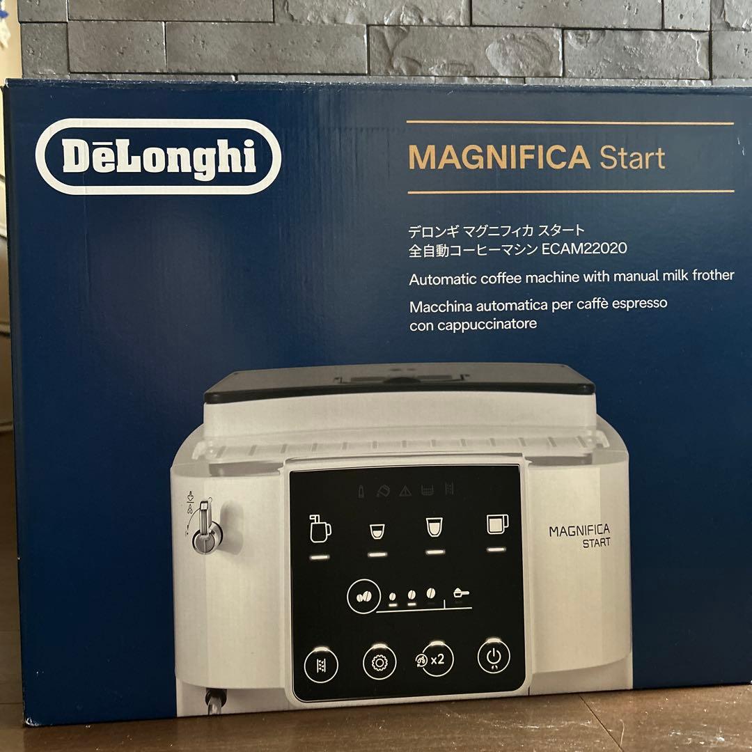 デロンギ マグニフィカ スタート 全自動コーヒーマシン ECAM22020W