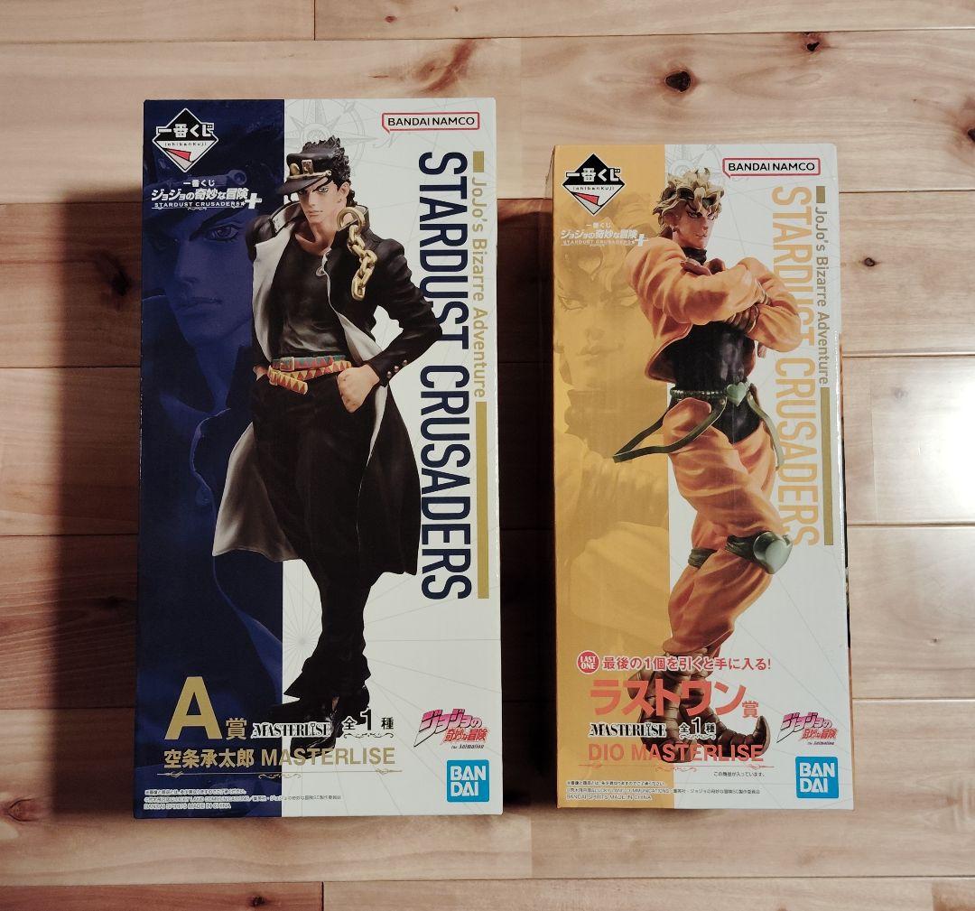 一番くじ　ジョジョの奇妙な冒険　スターダストクルセイダーズ　フィギュア2体セット
