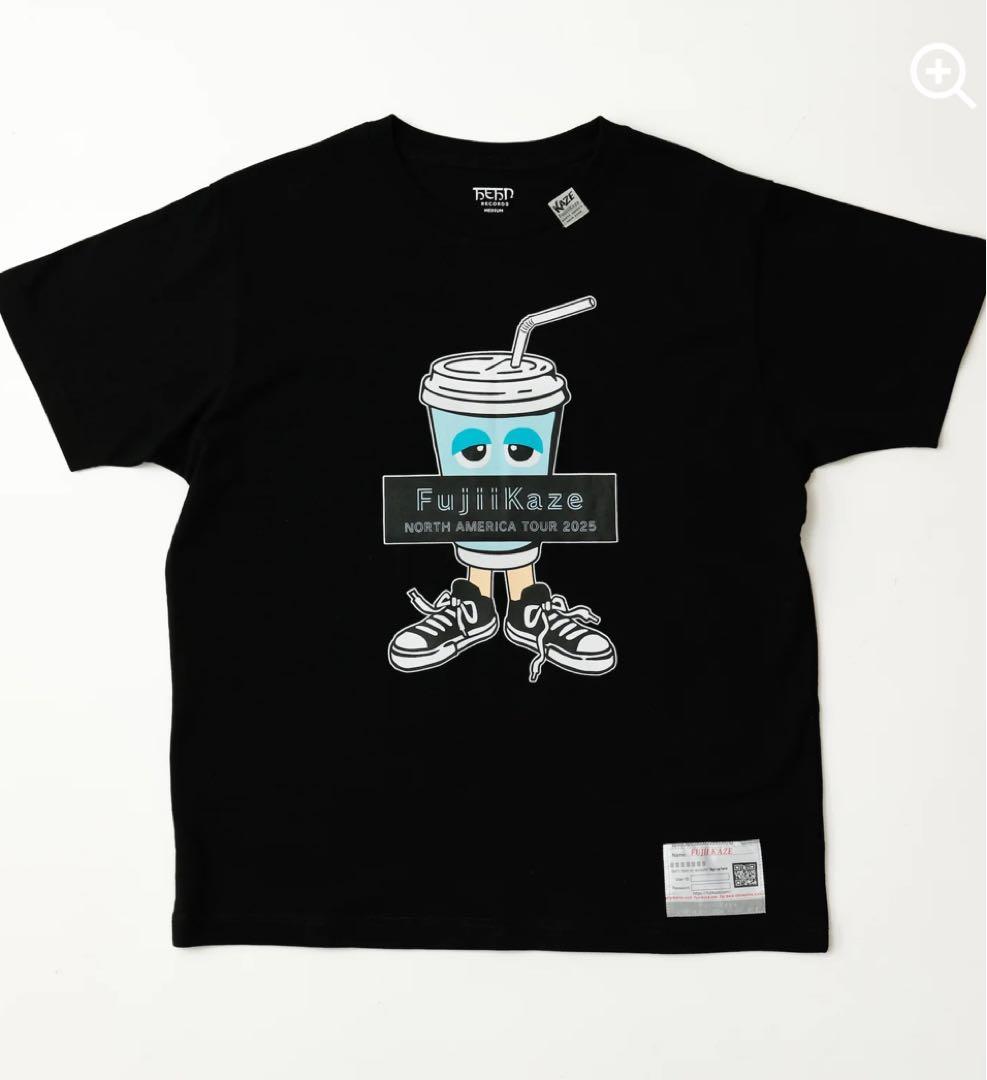 藤井風NORTH AMERICA TOUR 2025 ドリンクT（ブラック）XL - メルカリ