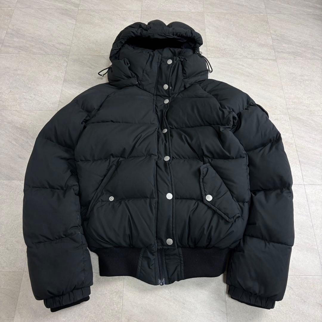 PYRENEX ピレネックス AVIATOR ダウンジャケット フード ブラック