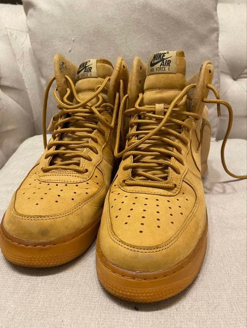 Nike Air Force 1 ベージュ ハイカット NIKE AIR FORCE 1 MID '07 LX LIMESTONE/LIMESTONE-RATTAN-SUMMIT