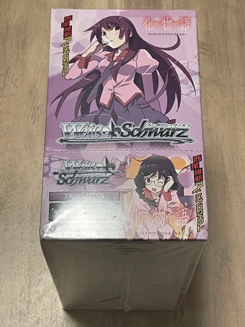 ヴァイス WS 英語 TD トライアルデッキ 化物語 新品未開封 シュリンク付 商品仕様変更のお知らせ ｜ ヴァイスシュヴァルツ｜Weiβ Schwarz