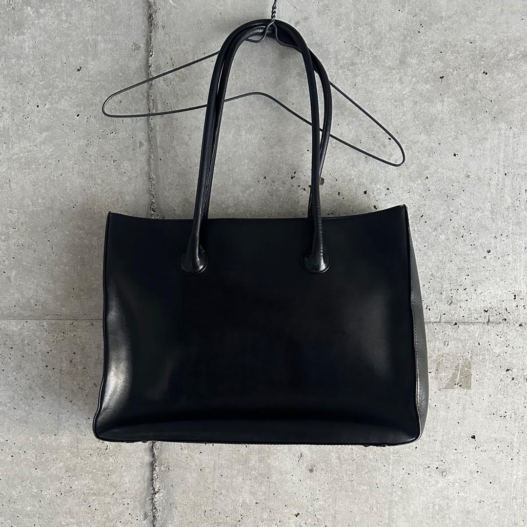 issei miyake - im product レザー トートバッグ 黒