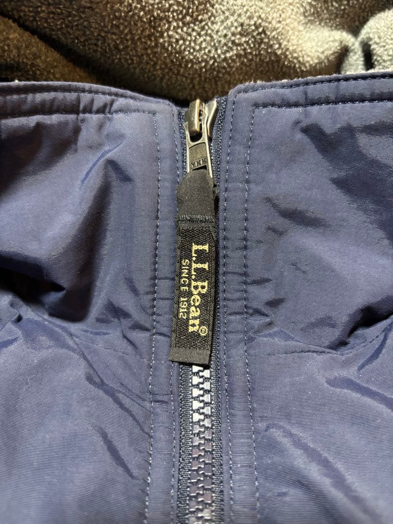 L.L.Bean ウォームアップジャケット　紺 XL