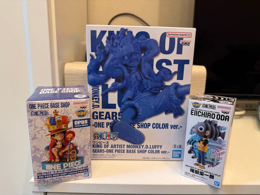 ONE PIECE base shop限定フィギュア　3体セット