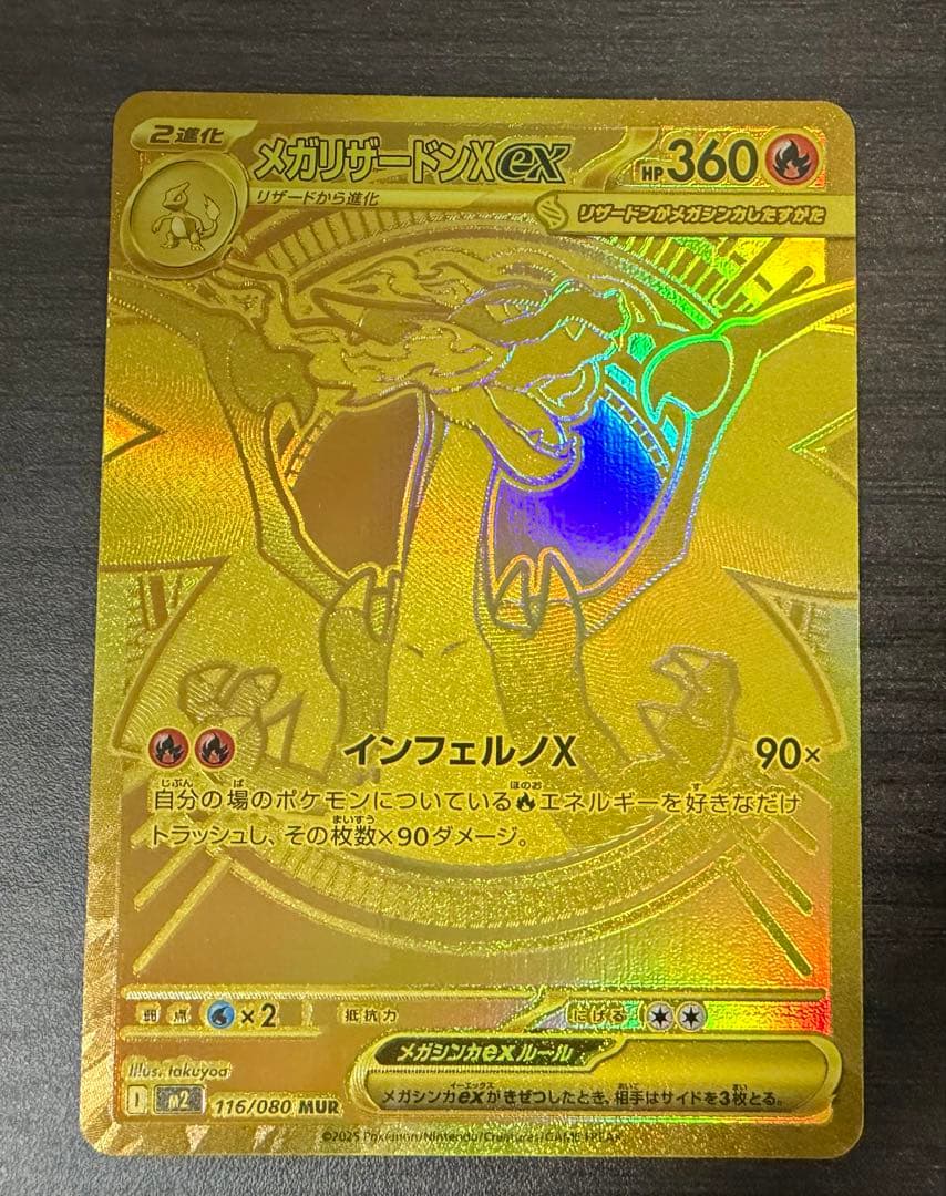 メガリザードンX EX mur