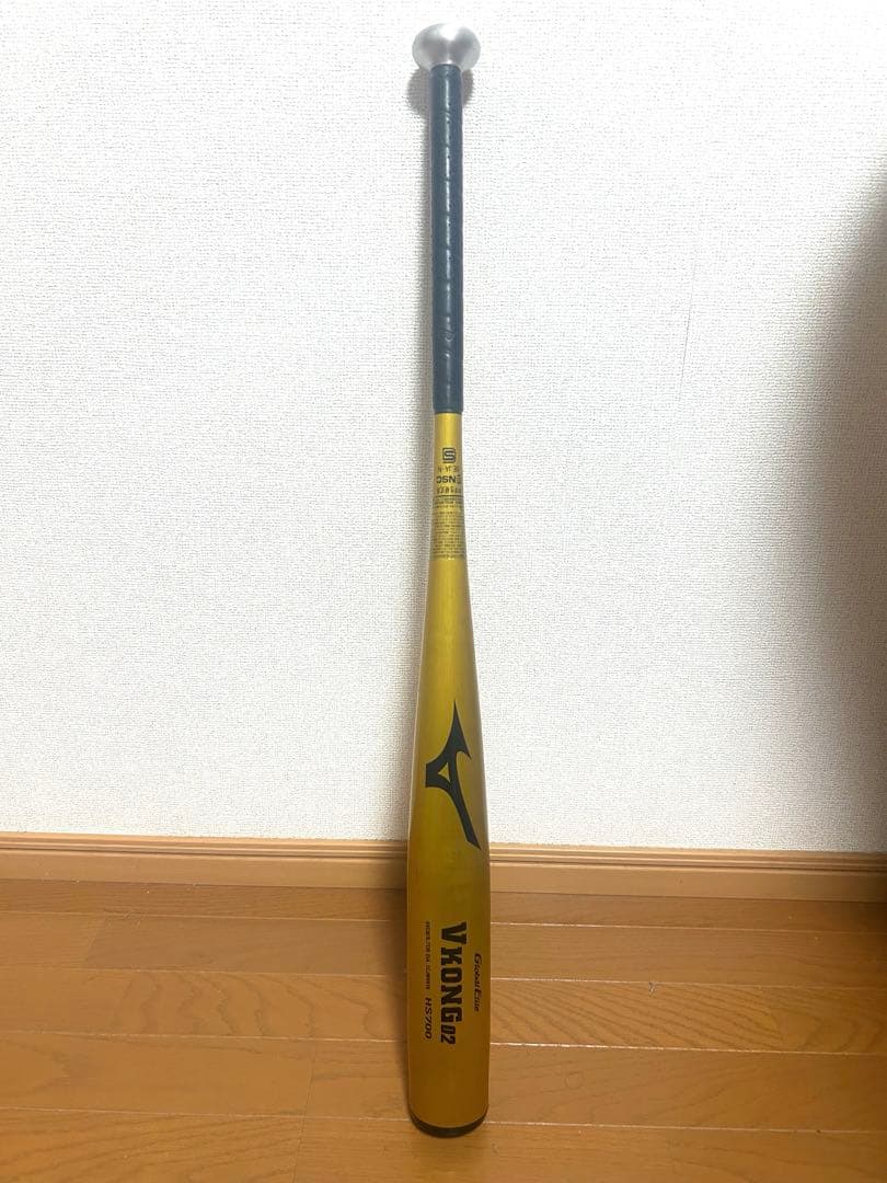 中学生硬式バットＶKONG02 84cm