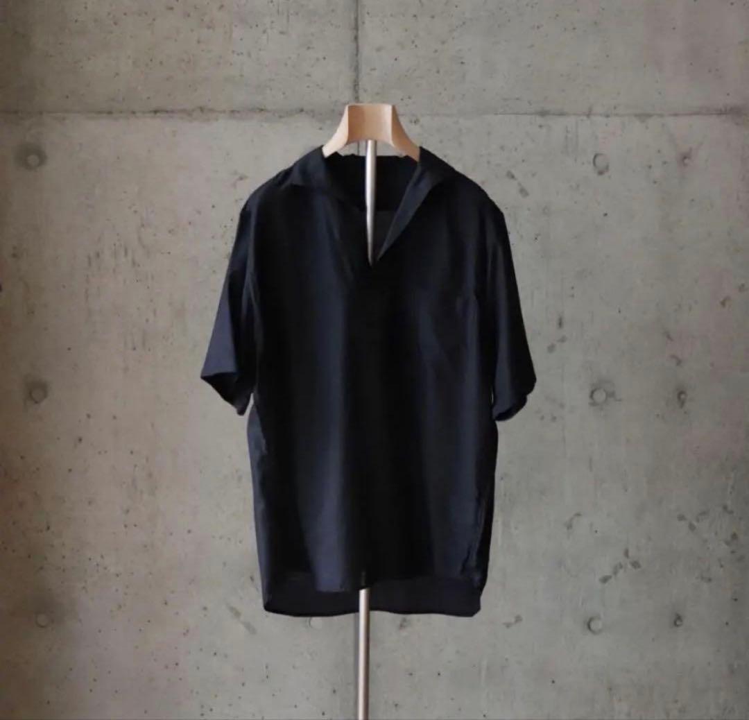 COMOLI ウールシルクスキッパーシャツ サイズ3