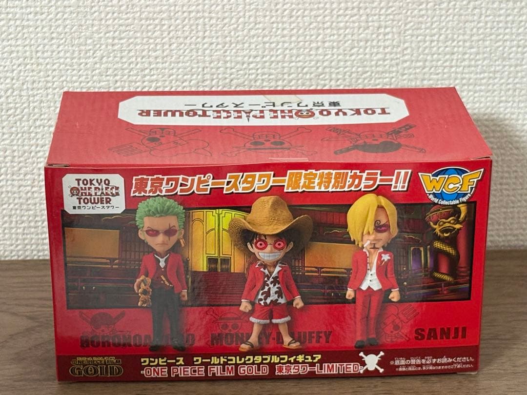 ONE PIECE FILM GOLD 東京ワンピースタワー ルフィゾロサンジ