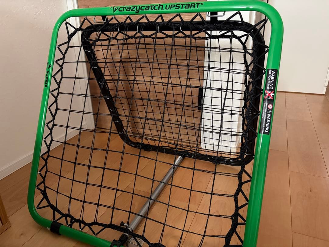 美品】クレイジーキャッチ upstart トレーニングネット サッカー練習