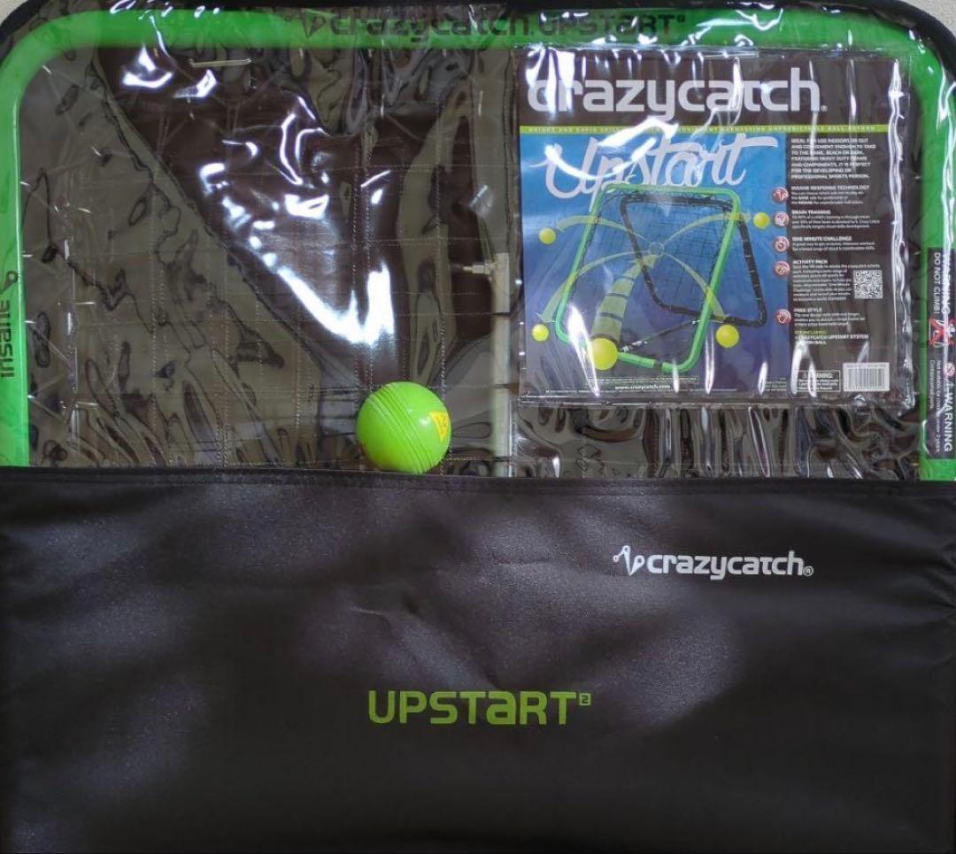 美品】クレイジーキャッチ upstart トレーニングネット サッカー練習