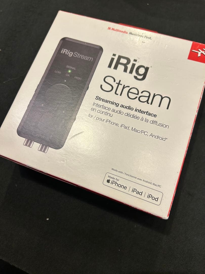 DTM・DAW IK MULTIMEDIA iRig Stream