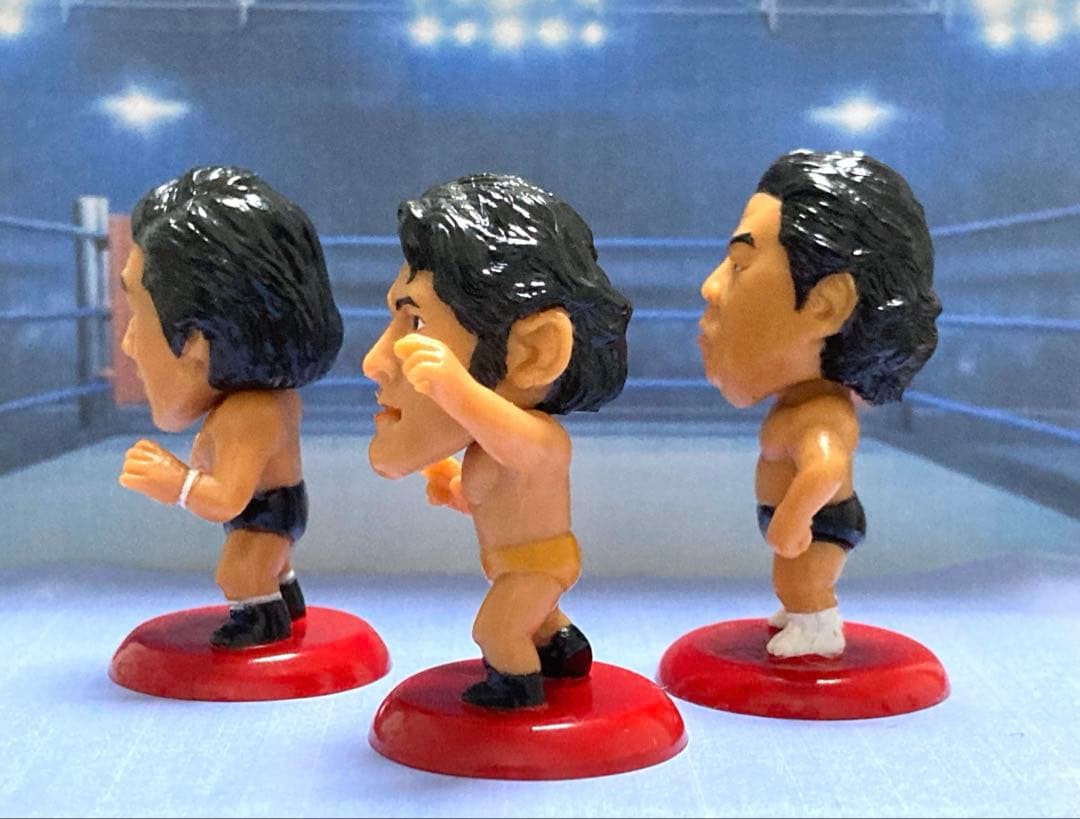 プロ格ヒーローズ 5体セット アントニオ猪木 長州力 藤波辰爾 新日本