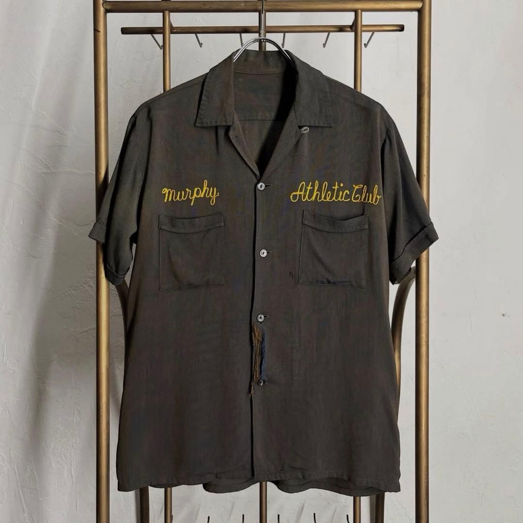 ゴエ　60s ボーリングシャツ